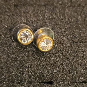 Gold-tone Stud Earrings